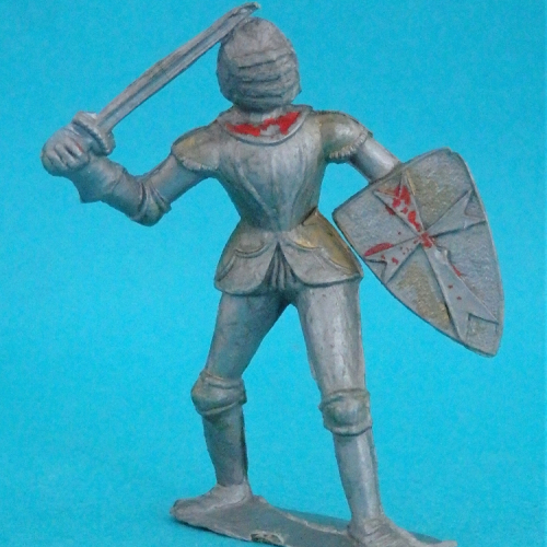 01. Chevalier avec épée et bouclier "Croix".